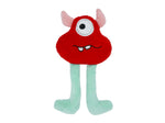Voir l’image dans la galerie, BüD'z - Jouet Monstre "Ted" Rouge en Peluche pour Chiens, 29 cm