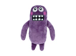 Voir l’image dans la galerie, BüD'z - Jouet Monstre "Croque-Tête" Mauve en Peluche pour Chiens, 20 cm