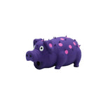 Voir l’image dans la galerie, BüD'z - Jouet Cochon à Pois Roses en Latex avec Couineur pour Chiens, 15 cm