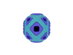 Voir l’image dans la galerie, BüD'z - Astro Motif Carré avec Cachette à Gâteries 6.4 cm - Jouet Interactif en Caoutchouc pour Chiens