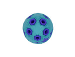 Voir l’image dans la galerie, BüD'z - Astro Motif Étoile avec Cachette à Gâteries 8 cm - Jouet Interactif en Caoutchouc pour Chiens