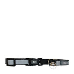 Voir l’image dans la galerie, CLOE CLUZO Chat Collier Réfléchissant Ajustable Noir/Gris
