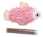 Voir l’image dans la galerie, BüD'z - Poisson avec Pochette et Tube D'Herbe à Chat, 11.5 cm - Jouet pour Chats
