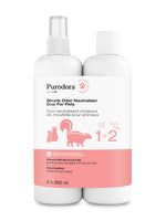 Voir l’image dans la galerie, PURODORA Shampoing & Neutralisant Odeurs Moufette 237ml x2