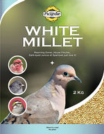 Voir l’image dans la galerie, PICARDIE Nourriture Millet Blanc 2kg pour Oiseaux Sauvages