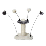 Voir l’image dans la galerie, BüD'z - Station de Jeu avec Pompoms et Poteau en Sisal pour Chats, 25 cm