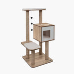 Voir l’image dans la galerie, Catit Vesper - Arbre à Chat - Meuble V-High Base en Bois (56 x 56 x 121.5 cm)
