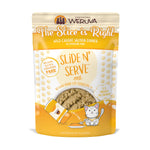 Voir l’image dans la galerie, Weruva Slide N' Serve - The Slice is Right - Pâté de Saumon Sauvage dans une Purée Hydratante - Nourriture Humide Sans Grains pour Chats en Sachet