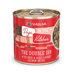 Voir l’image dans la galerie, Weruva Dogs in the Kitchen - The Double Dip - Boeuf et Saumon Sauvage au Jus - Nourriture Humide Sans Grains pour Chiens