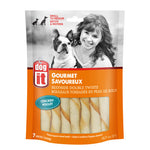 Voir l’image dans la galerie, Dogit - Rouleaux Torsadés en Peau de Poulet 5" - Gâteries pour Chiens