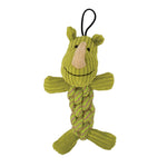Voir l’image dans la galerie, Mojo Naturals Zeus - Copains avec Cordes Torsadées 17 cm - Jouet en Peluche pour Chiens
