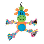 Voir l’image dans la galerie, Mojo Naturals Zeus - Copains avec Cordes 13.75 cm - Jouet en Peluche pour Chiens