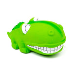 Voir l’image dans la galerie, BüD'z - Jouet Alligator Vert en Latex avec Couineur pour Chiens, 18 cm