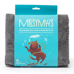 Voir l’image dans la galerie, MESSY MUTTS Serviette Microfibre Ultra Douce Gris