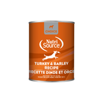 Voir l’image dans la galerie, NutriSource Choice - Pâté Dinde et Orge - Nourriture Humide pour Chiens