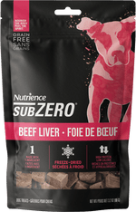 Voir l’image dans la galerie, Nutrience SubZero - Foie de Boeuf - Gâteries Lyophilisées Sans Grains pour Chiens