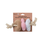Voir l’image dans la galerie, Dexypaws - Triangles - Jouet de Corde et Peluche pour Chiens