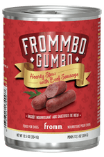 Voir l’image dans la galerie, Fromm Frommbo Gumbo - Ragoût Nourrisant aux Saucisses de Boeuf - Nourriture Humide pour Chiens