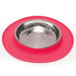 Voir l’image dans la galerie, Messy Cats - Gamelle Simple en Acier Inoxydable avec Base en Silicone - Bol pour Chats