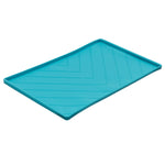Voir l’image dans la galerie, MESSY MUTTS Tapis Travers de Métal Bleu L