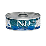 Voir l’image dans la galerie, Famina N&D Océan - Truite, Saumon et Crevettes - Nourriture Humide Sans Grains pour Chats
