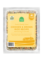 Voir l’image dans la galerie, Open Farm - Poulet et Riz Brun - Nourriture Fraîche, Doucement Cuite et Surgelée pour Chiens