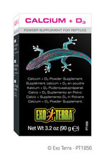 Voir l’image dans la galerie, EXO TERRA Supplément Calcium + D3 en Poudre 90gpour Reptiles