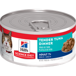 Voir l’image dans la galerie, Hill's Science Diet - Chat Sénior 7+ Pâté de Thon - Nourriture Humide pour Chats