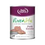 Voir l’image dans la galerie, NutriSource PureVita - Pâté Porc - Nourriture Humide Sans Grains à Ingrédients Limités pour Chiens