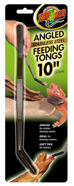 Voir l’image dans la galerie, ZOO MED Pinces d'Alimentation Coudées Inox 10" pour Reptiles