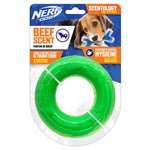 Voir l’image dans la galerie, Nerf Dog - Anneau Parfumé au Boeuf 12.7 cm - Jouet à Mâcher en TPR avec Noyau Solide pour Chiens