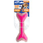Voir l’image dans la galerie, Nerf Dog - Coeur Solide en Os de Bacon Parfumé 23 cm - Jouet à Mâcher en TPR avec Noyau Solide pour Chiens