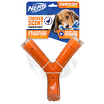 Voir l’image dans la galerie, Nerf Dog - Os du Bonheur Parfumé au Poulet 21 cm - Jouet à Mâcher en TPR avec Noyau Solide pour Chiens