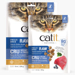 Voir l’image dans la galerie, Catit - Chat Thon et Poulet avec Fruits et Légumes - Garniture ou Nourriture Sèche Lyophilisée Sans Grains pour Chats