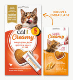Voir l’image dans la galerie, Catit Creamy - Poulet et Foie avec Taurine - Gâteries à Lécher Sans Grains pour Chats