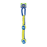 Voir l’image dans la galerie, Fitness Zeus - Double Balle de Tennis avec Scoubidou Balistique 50.8 cm - Jouet à Tirer pour Chiens