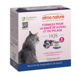 Voir l’image dans la galerie, Almo Nature HQS Formule Soutien - Chat Santé de la Peau & Pelage, Maquereau en Sauce - Paquet de 6 x 50 g - Nourriture Humide pour Chats