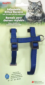 Voir l’image dans la galerie, Burgham - Harnais Ajustable en Nylon 3/8" pour Chatons (9-15") - Harnais pour Chats