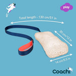 Voir l’image dans la galerie, Coachi - Jouet Interactif Chase & Crinkle avec Faux Laine pour Chiens, 63"
