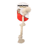 Voir l’image dans la galerie, Mammoth Flossy Chews - Corde Blanche à 3 Noeuds en Forme d'Os Extra Fraîche - Jouet Interactif à Mâcher en Coton pour Chiens