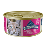 Voir l’image dans la galerie, Blue Buffalo Wilderness - Chat Adulte Pâté de Saumon - Nourriture Humide Sans Grains pour Chats