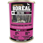 Voir l’image dans la galerie, Boréal - Chien Pâté de Poulet de Chair Cobb et Dinde Héritage - Nourriture Humide Sans Grains pour Chiens