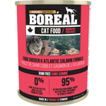 Voir l’image dans la galerie, Boréal - Chat Pâté de Poulet de Chair Cobb et Saumon de l'Atlantique - Nourriture Humide Sans Grains pour Chats