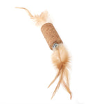 Voir l’image dans la galerie, Ware Pet - Rouleau de Liège avec Plumes - Jouet pour Chats