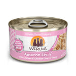 Voir l’image dans la galerie, Weruva Classic - Amazon Livin' - Poulet et Foie de Poulet en Sauce - Nourriture Humide Sans Grains pour Chats