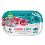 Voir l’image dans la galerie, Open Farm - Mousse au Saumon et Morue - Complément Alimentaire Sans Grains pour Chiens