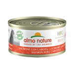 Voir l’image dans la galerie, Almo Nature HQS Natural - Saumon et Carottes au Bouillon - Nourriture Humide pour Chats Adultes
