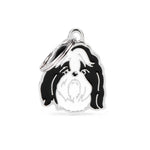 Voir l’image dans la galerie, My Family - Friends Shih Tzu - Médaille d'Identité pour Chiens