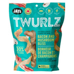 Voir l’image dans la galerie, Jay's Twurlz - Peaux de Porc au Bacon et Champignons - Gâteries Séchées à l'Air pour Chiens