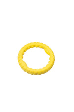 Voir l’image dans la galerie, BüD'z - Anneau de Mousse Jaune 19 cm - Jouet en Caoutchouc pour Chiens